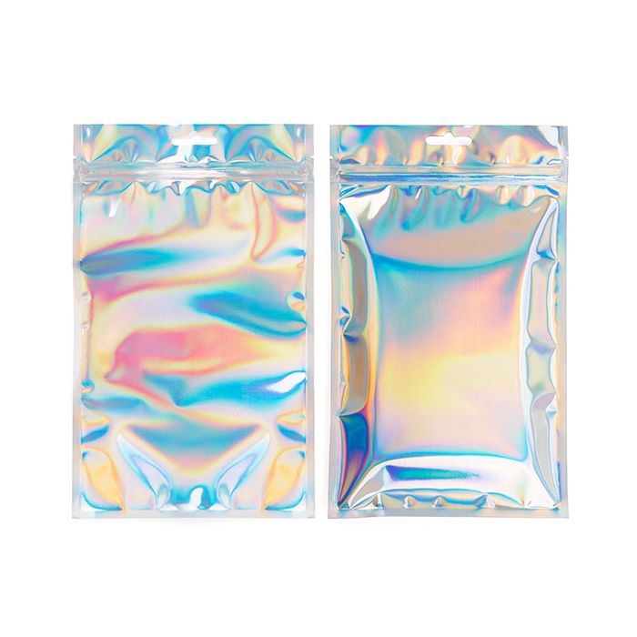 Grip Seal Bags Holographic 15,2x22,9cm (25 Pieces) [HZBB69H]