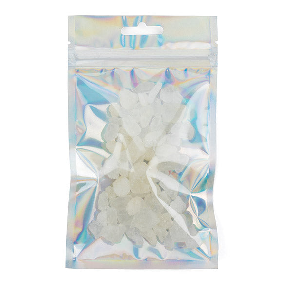 Grip Seal Bags Holographic/Transparent 10,2x15,2cm (25 Pieces) [HZBB46CH]