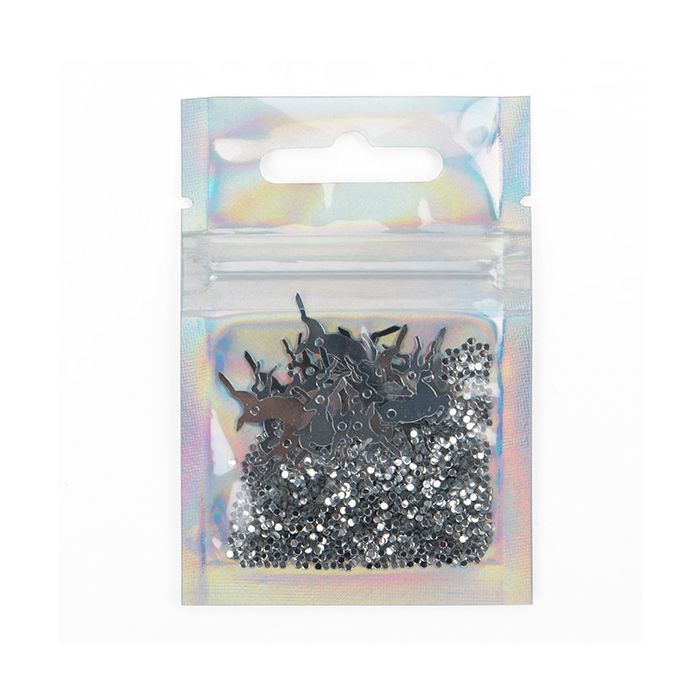 Grip Seal Bags Holographic/Transparent 5,1x5,1cm