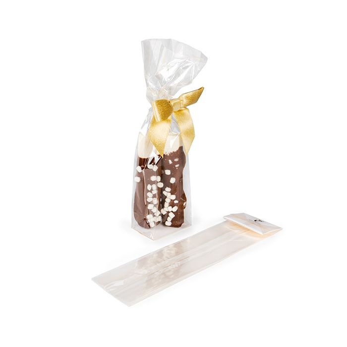 Eco-Friendly Home Compostable Block Bottom Bags w/ Paper Insert 6.7x4.8x26 cm (100 pieces) [FGPBE13]