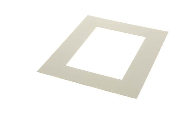 Mount Board Ivory 39.7x49.9cm Window - Outer size 50.8x61cm (10 pieces) [MS20123]
