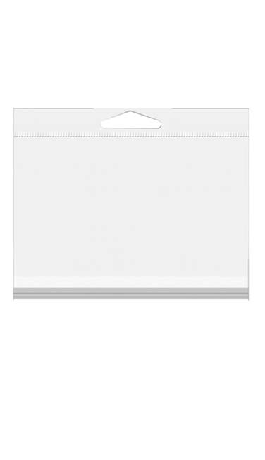 Headerbags 15.2x11.4cm Reclosable and Crystal Clear