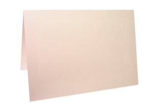 Cards Linen White 12.4x8.9cm (50 pieces) [P230]