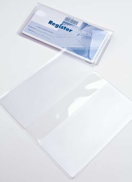 Vinyl Presentation Folder 15.9x17.1cm Transparent