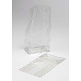 Block Bottom Bags ECO-friendly 5.1x3.8x12.7cm Premium with side gusset (100 pieces) [CFBG3]