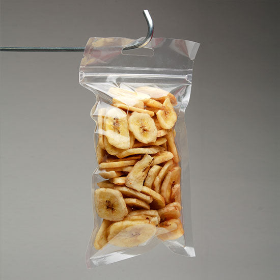 Grip Seal Bags with Euroslot 10.2x15.2cm laminated (100 pieces) [HZB46]