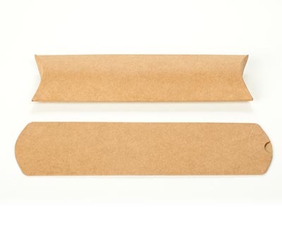 Pillow Packs Kraft 5.1x1.9x17.8cm