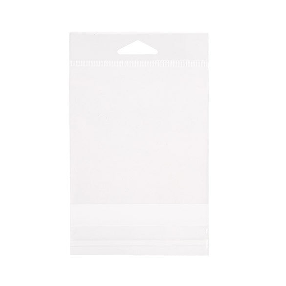 Headerbags 10.2x10.2cm Reclosable and Crystal Clear (500 pieces) [J6]