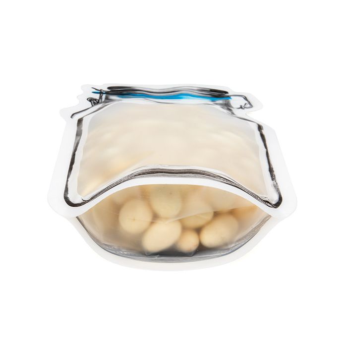 Stand Up Pouch Clamp Lid Jar 14,9x6,7x24,3cm (25 Pieces) [JARLG]