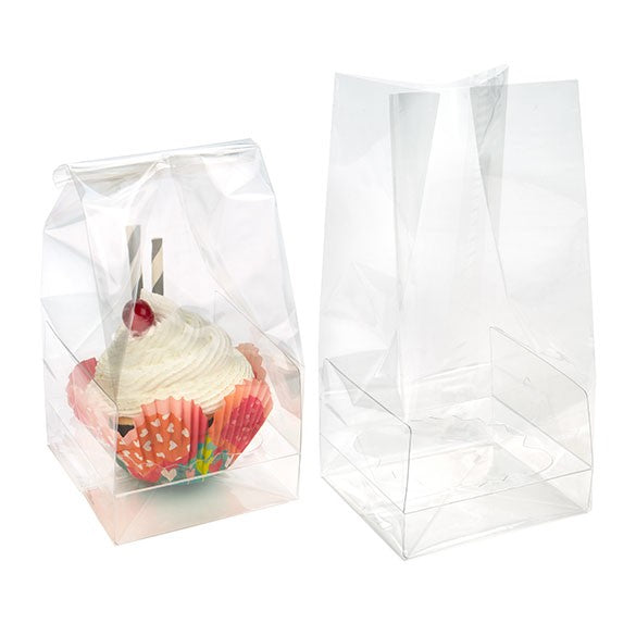 Bags Set for Jumbo Cupcakes 10.2x10.2x22.8cm (100 pieces) [CBG3]