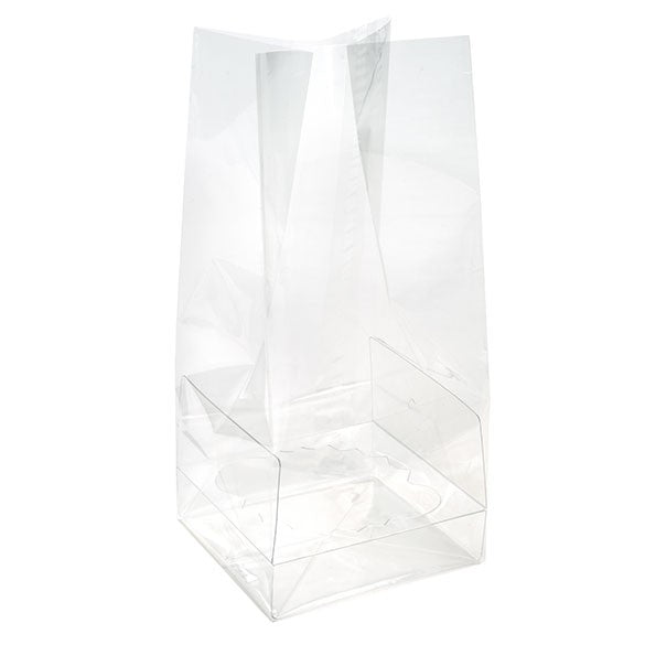 Bags Set for Jumbo Cupcakes 10.2x10.2x22.8cm (100 pieces) [CBG3]