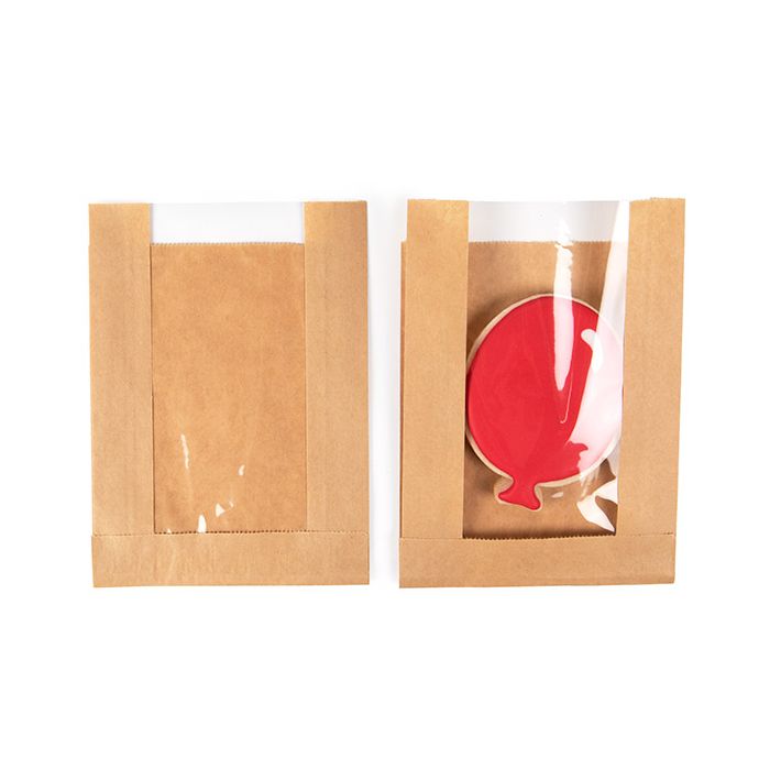 Kraft Bags 13x2,9x17,8 cm With Side Gussed (100 pieces) [KBB6]