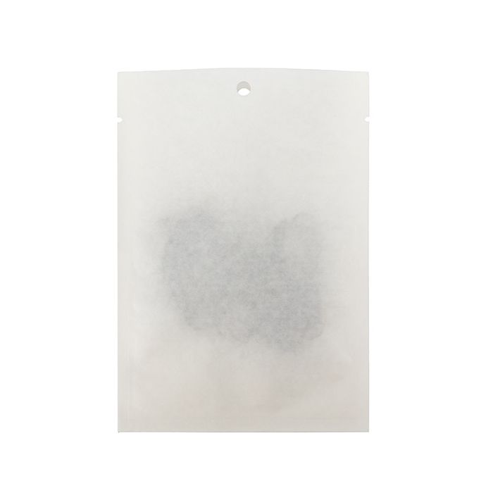 Kraft Bags White Eco-fiendly 10,2x15,2 cm Sealable (100 pieces) [KHS46WK]