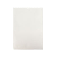 Kraft Bags White Eco-fiendly 15,2x22,9 cm Sealable
