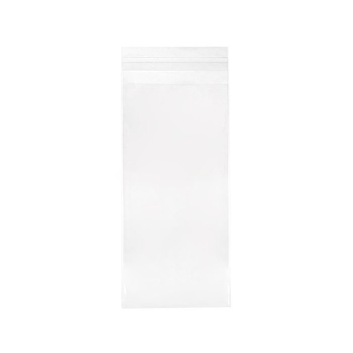 Plastic Bags 11.5x22cm Transparent and reclosable (100 pcs) [KO-30165]