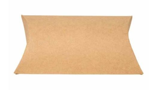 Pillow Packs Kraft 10.2x2.9x15.2cm (25 pieces) [KPB77]