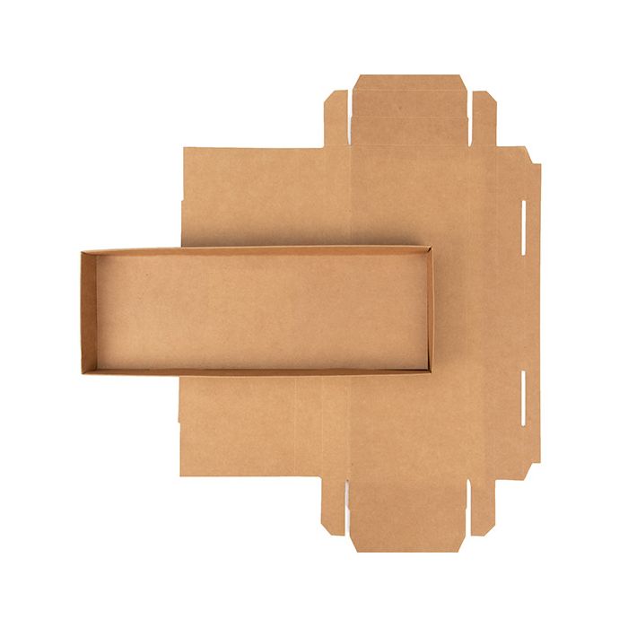 Gift boxes bottom kraft 10,8x2,5x30,5 cm (25 pieces) [KR11]