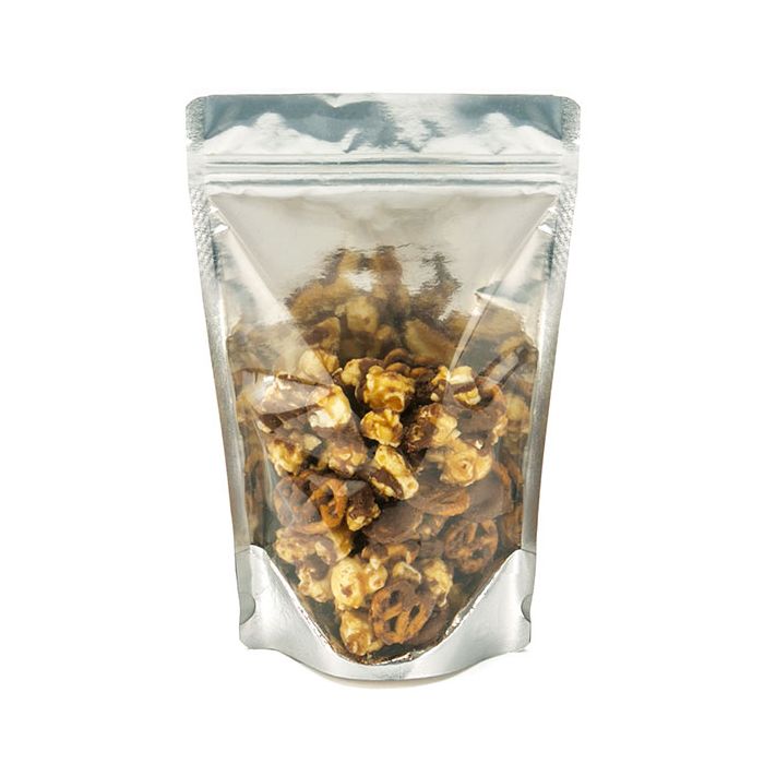 Stand Up Pouches Transparent/Kraft 15x9x23cm | 312 grams (100 pieces) [ZBGK7]