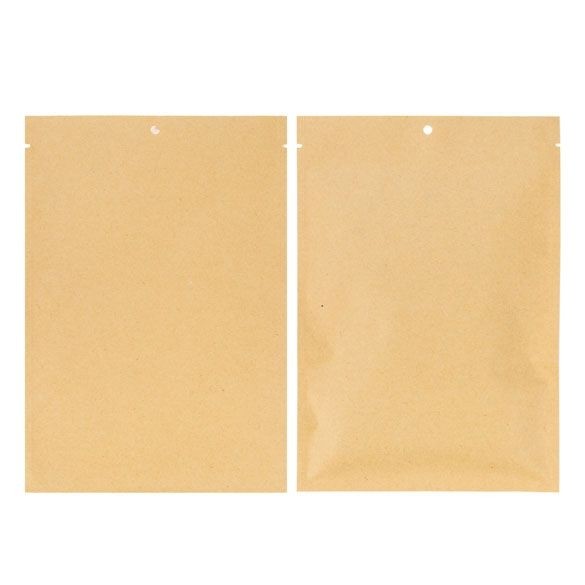 Kraft Bags Sealable 8.5x10.5cm (100 pieces) [KHS34M]