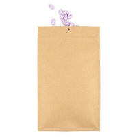 Kraft Hanging Barrier Bags 17.8 x 30.5 cm w/Tear Notches