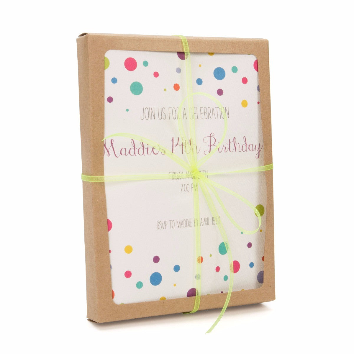Kraft Gift Boxes 13.7x2.2x18.7cm Window Cut out (25 pieces) [WKR266]