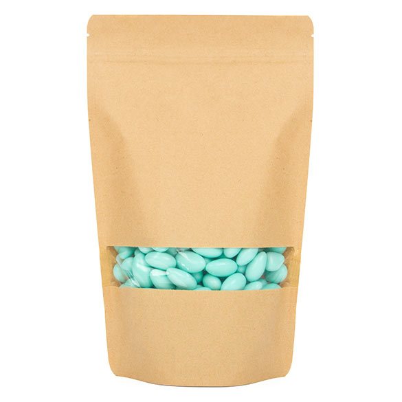 Stand Up Pouches Kraft 17x9x28.5cm | 340 grams (100 pieces) [ZBGW4K]