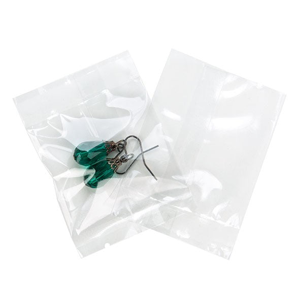 Plastic Bags "Heat Seal" 5.1x6cm laminated (100 pieces) [SLB22Q]