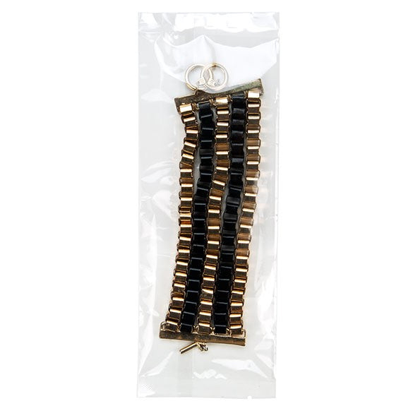 Plastic Bags "Heat Seal" 7.7x20.3cm laminated (100 pieces) [SLB38]