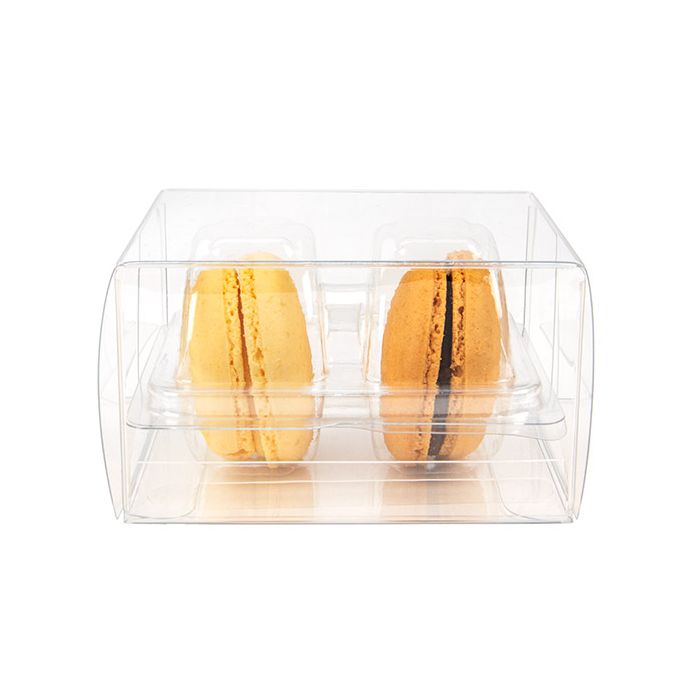 French Macaron Box Set 2 pieces 6.5x5.1x10.2 cm (25 pieces) [MBS6]