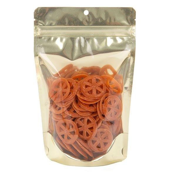 Stand Up Pouches Transparent/Matt Gold 13x7.9x20.6cm | 113 grams (100 pieces) [ZBGMG3]