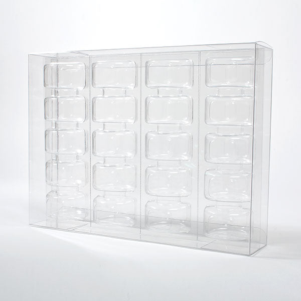 Box sets for 20 Macarons 25.9x5.1x19.1cm (25 pieces) [MBS4]