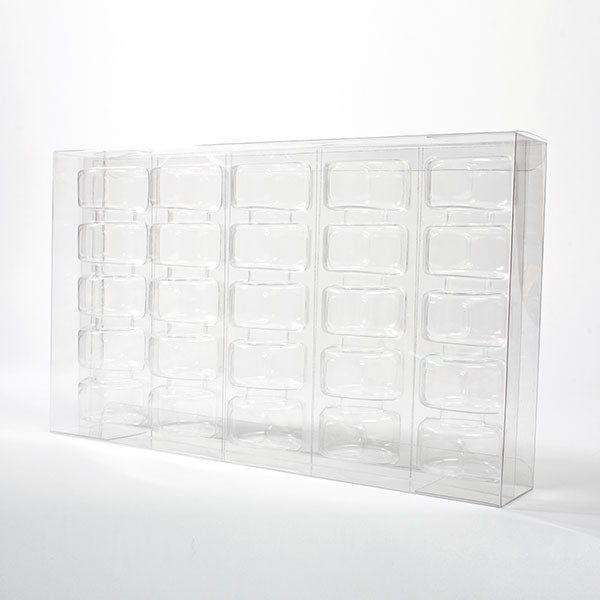 Box sets for 25 Macarons 32.2x5.1x19.1cm (25 pieces) [MBS5]