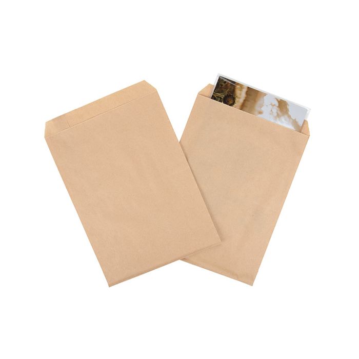Merchandise Bags Kraft 15,9x23,5cm (100 Pieces) [MB2K]