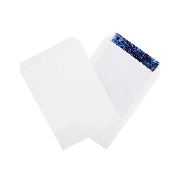 Merchandise Bags White 15,9x23,5cm (100 Pieces) [MB2W]