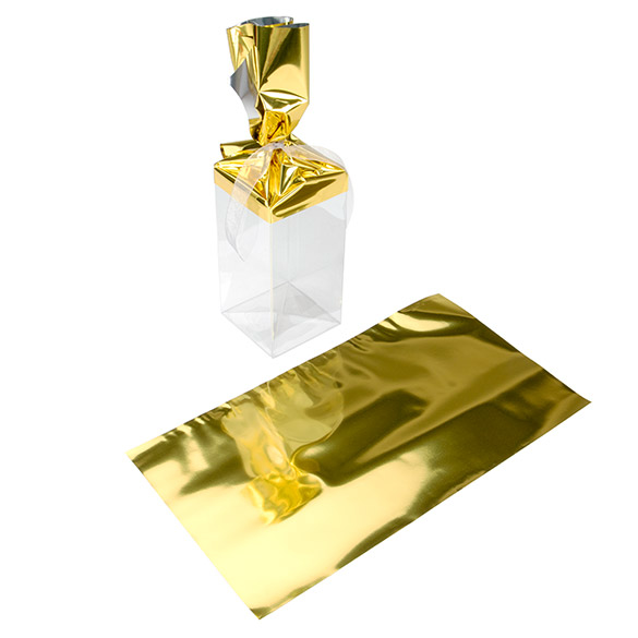 Foil Topper Metallic Gold 17,8x33 cm (25 pieces) [MT2G]