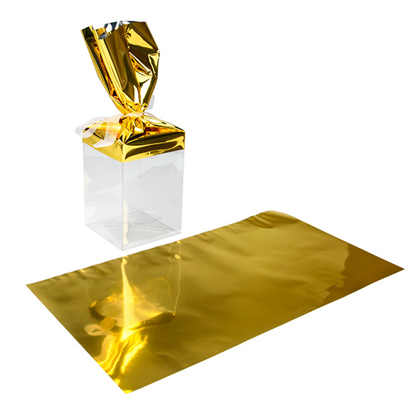 Foil Topper Metallic Gold 22,9x43,2 cm (25 pieces) [MT3G]