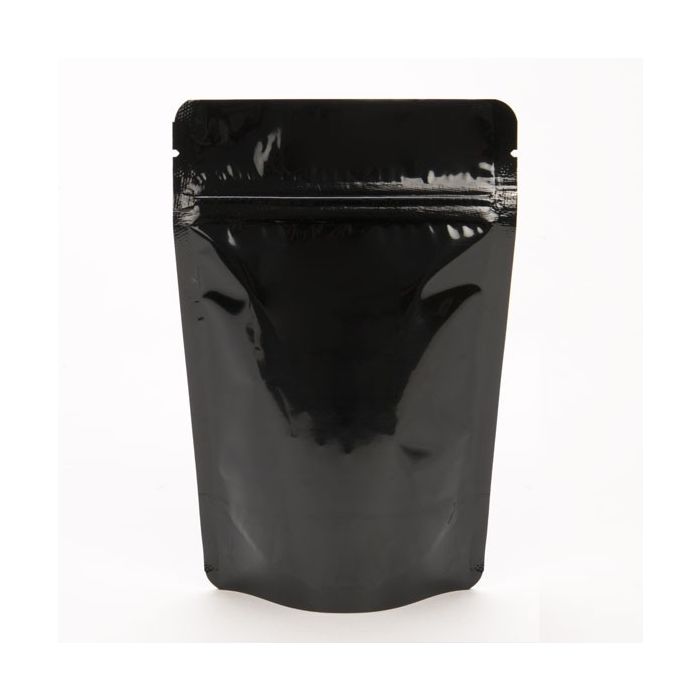 Stand Up Pouches Black 13x7x20.5cm | 113 grams (100 pieces) [ZBGM3B]