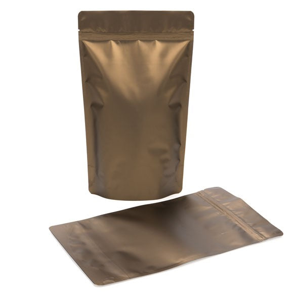 Stand Up Pouches Bronze 17x8x28.5cm | 340 grams (100 pieces) [ZBGM4BZ]