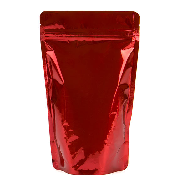 Stand Up Pouches Red 13x7x20.5cm | 113 grams (100 pieces) [ZBGM3R]