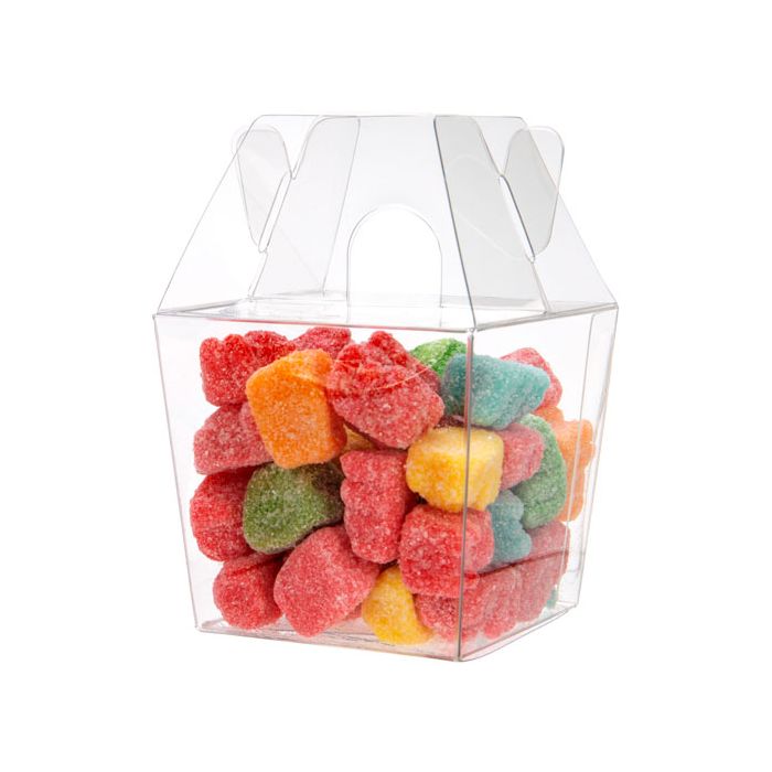 Mini clear Takeout Box 6x5.1x5.4cm (25 Pieces) [FS282]