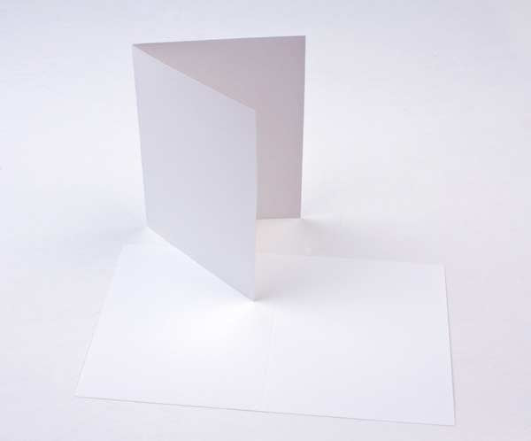 Cards White 17.8x12.4cm Mohawk Options 100% Recycled Plain (50 pieces) [PF00]