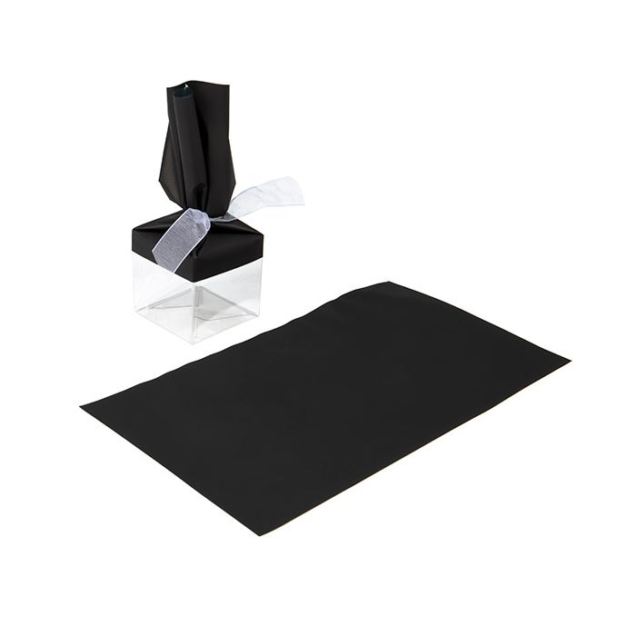 Foil Topper Metallic Matte Black 12,7x22,9 cm (25 pieces) [MT1MB]