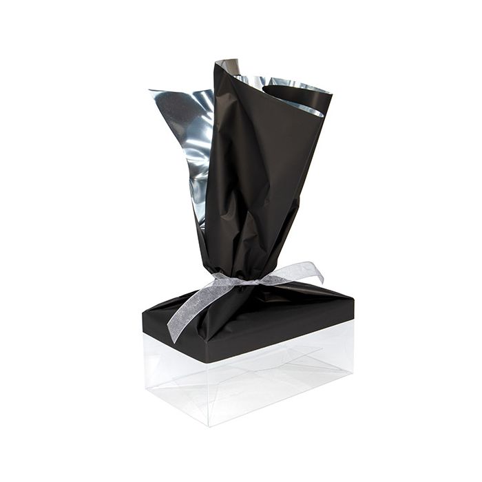 Foil Topper Metallic Matte Black 30,5x63,5 cm