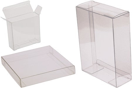 Plastic Gift Boxes 5.4x1.7x9.2cm Crystal Clear (25 pieces) [FB36]