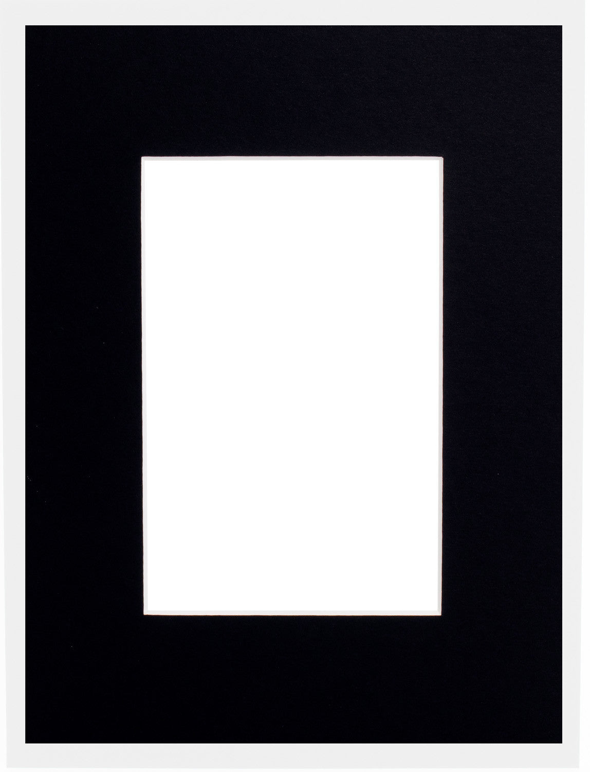 Mount Board 413 Black 50x70cm with 39x59cm window (5 pcs)