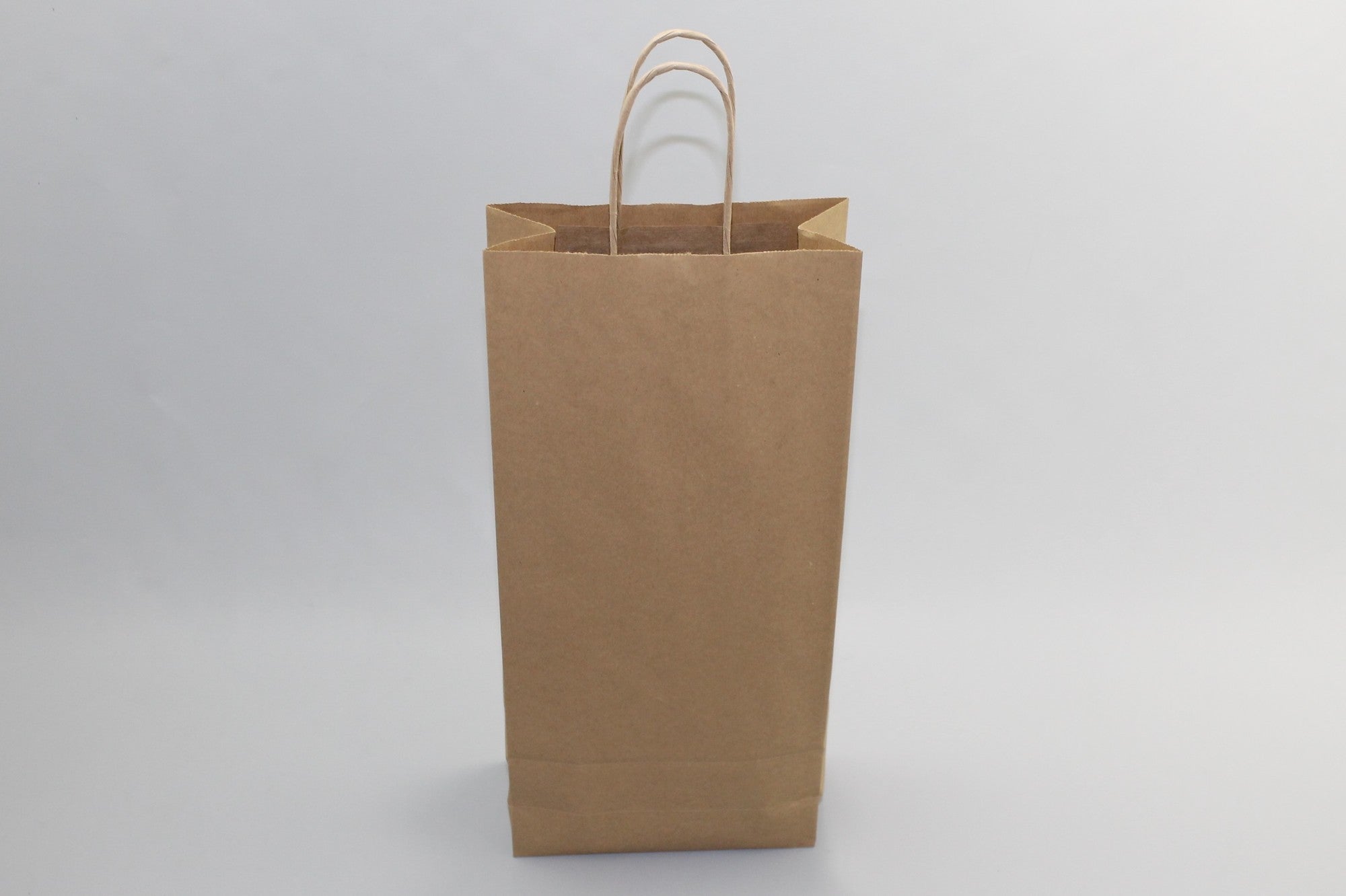 Carrier Bags for Bottles Brown 18x8x39cm Kraft 100 g/m (50 pieces) [PAWF1839]
