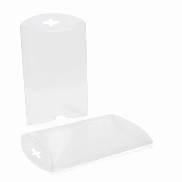 Pillow Packs 12.7x3.2x17.8cm with optional Hang Hole (25 pieces) [PB78]