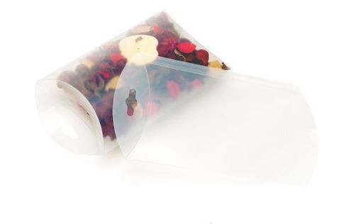 Pillow Packs Frost 12.7x3.8x19.1cm with optional Hang Hole (25 pieces) [PBF108]