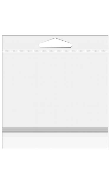 Headerbags 21.4x21cm with Protective Closure (100 pieces) [HB88PC]