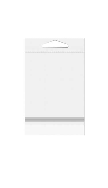 Headerbags 12.5x16.7cm with Protective Closure (100 pieces) [HB65PC]
